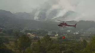 La segunda peor ola de incendios de la década en Galicia calcinó ya 20.000 hectáreas