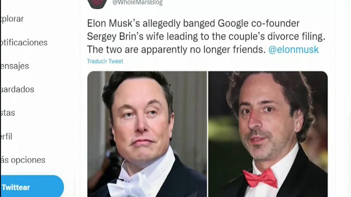 Elon Musk niega una aventura amorosa con la esposa de cofundador de Google