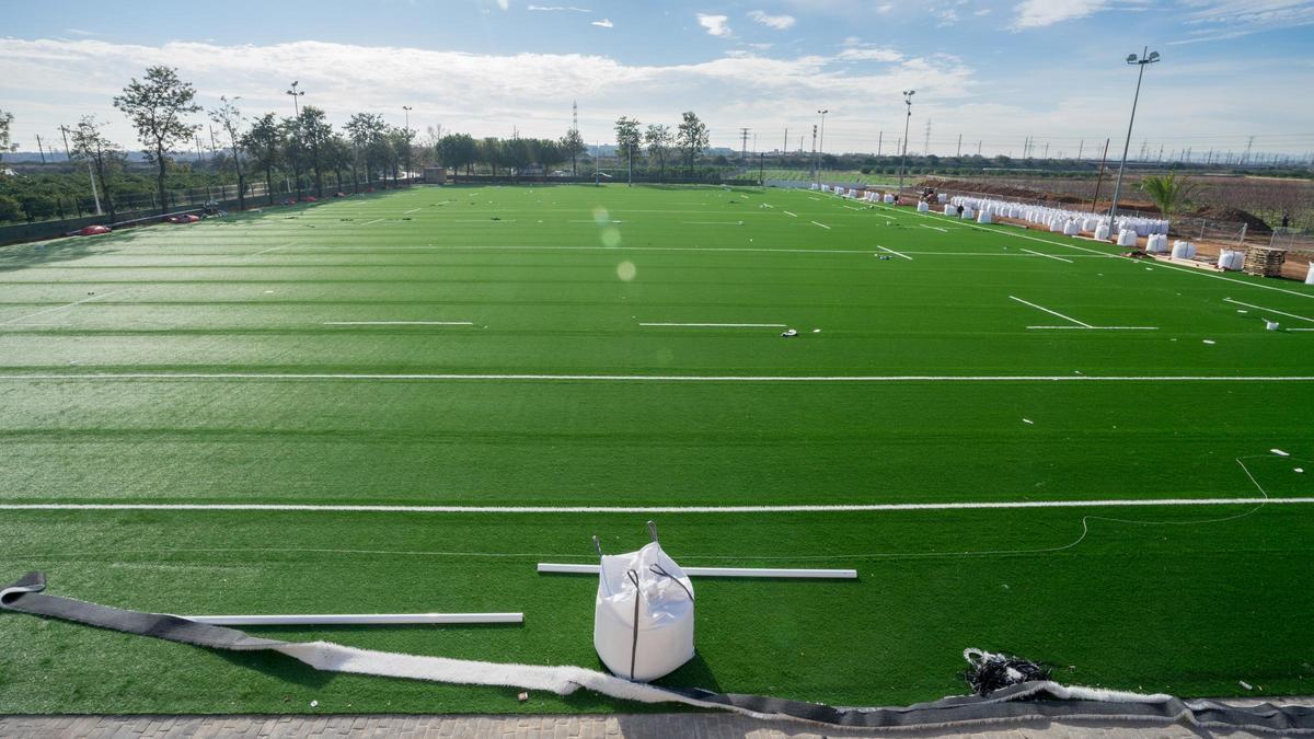 Nuevo campo de rugby en Picanya.