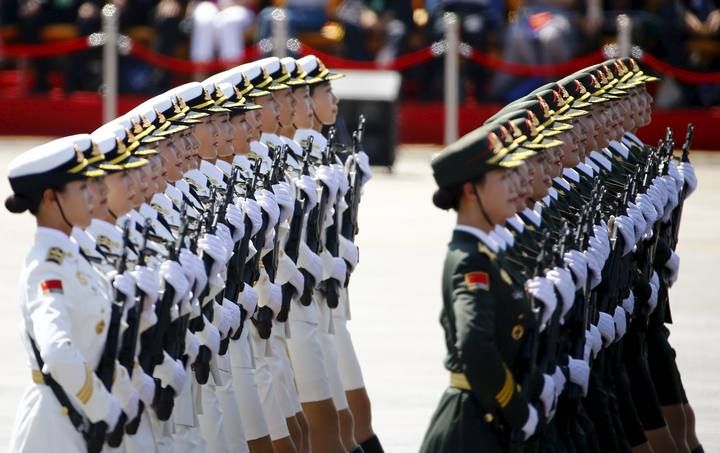 Pekín ha albergado un monumental desfile de tropas en el 70 aniversario el fin de la Segunda Guerra Mundial