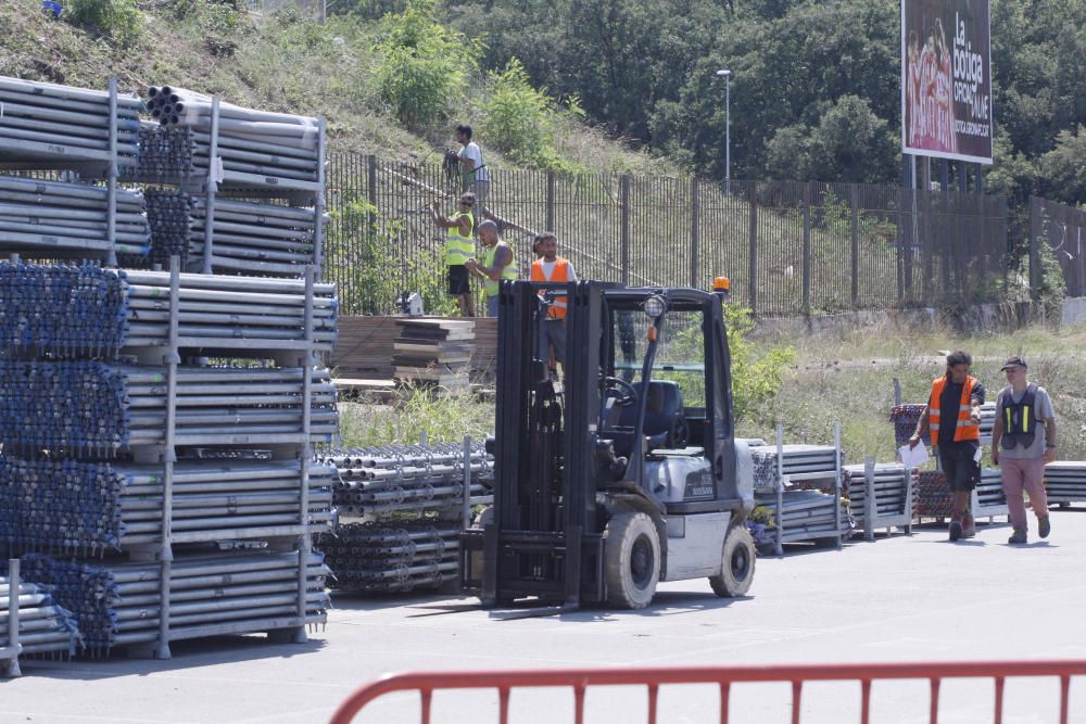 Així avancen les obres de Montilivi