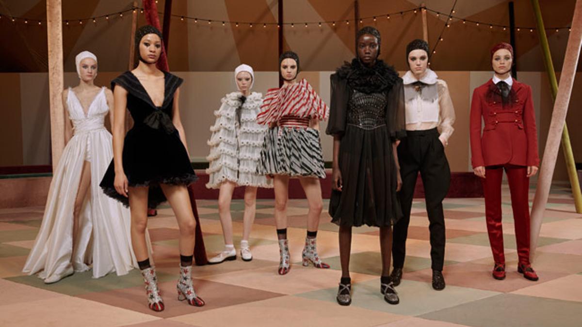 La colección primavera-verano 2019 de Alta Costura de Christian Dior se inspira en el circo