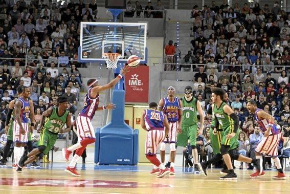Das nach eigenen Aussagen beste Basketballteam der Welt, die Harlem Globetrotters, kamen nach Palma.