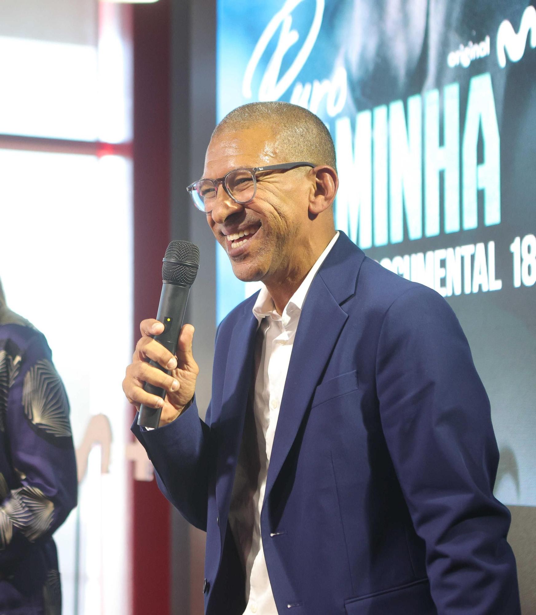 Djalminha presenta en A Coruña, en MEGA, su documental en Movistar+