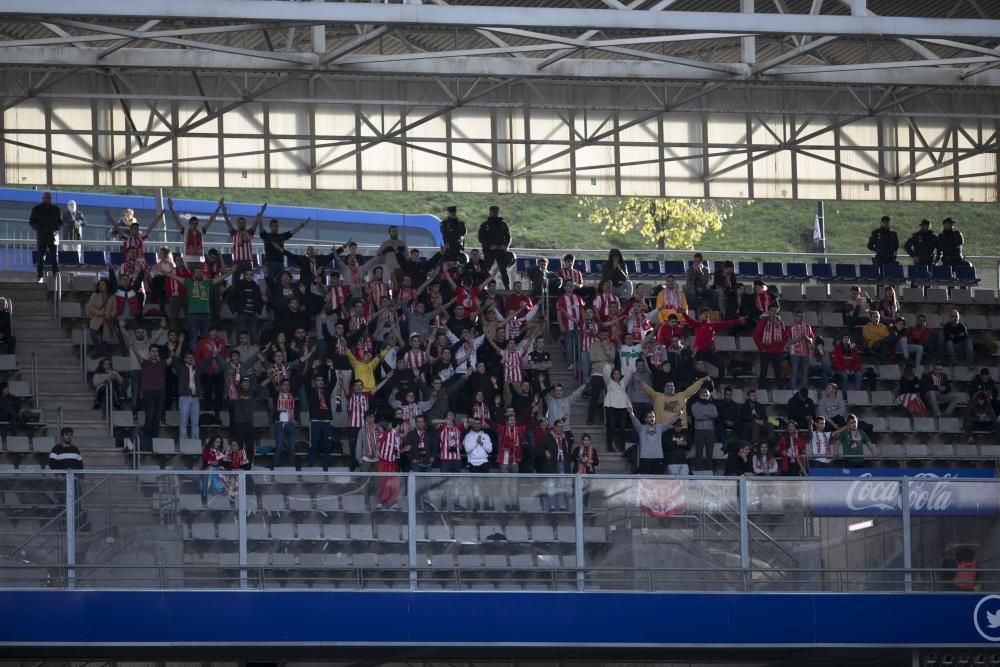 El derbi entre Oviedo y Sporting en imágenes