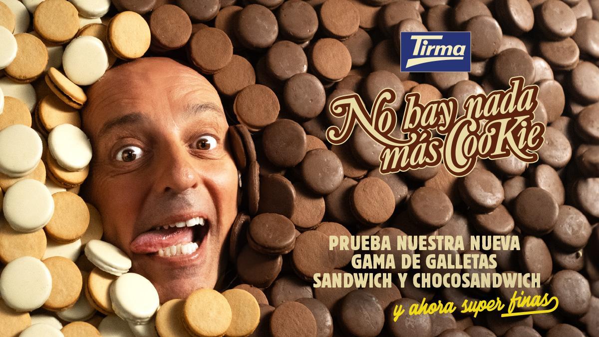 Disfruta de las nuevas galletas Sandwich y Choco sándwich de Tirma con su campaña más Cookie