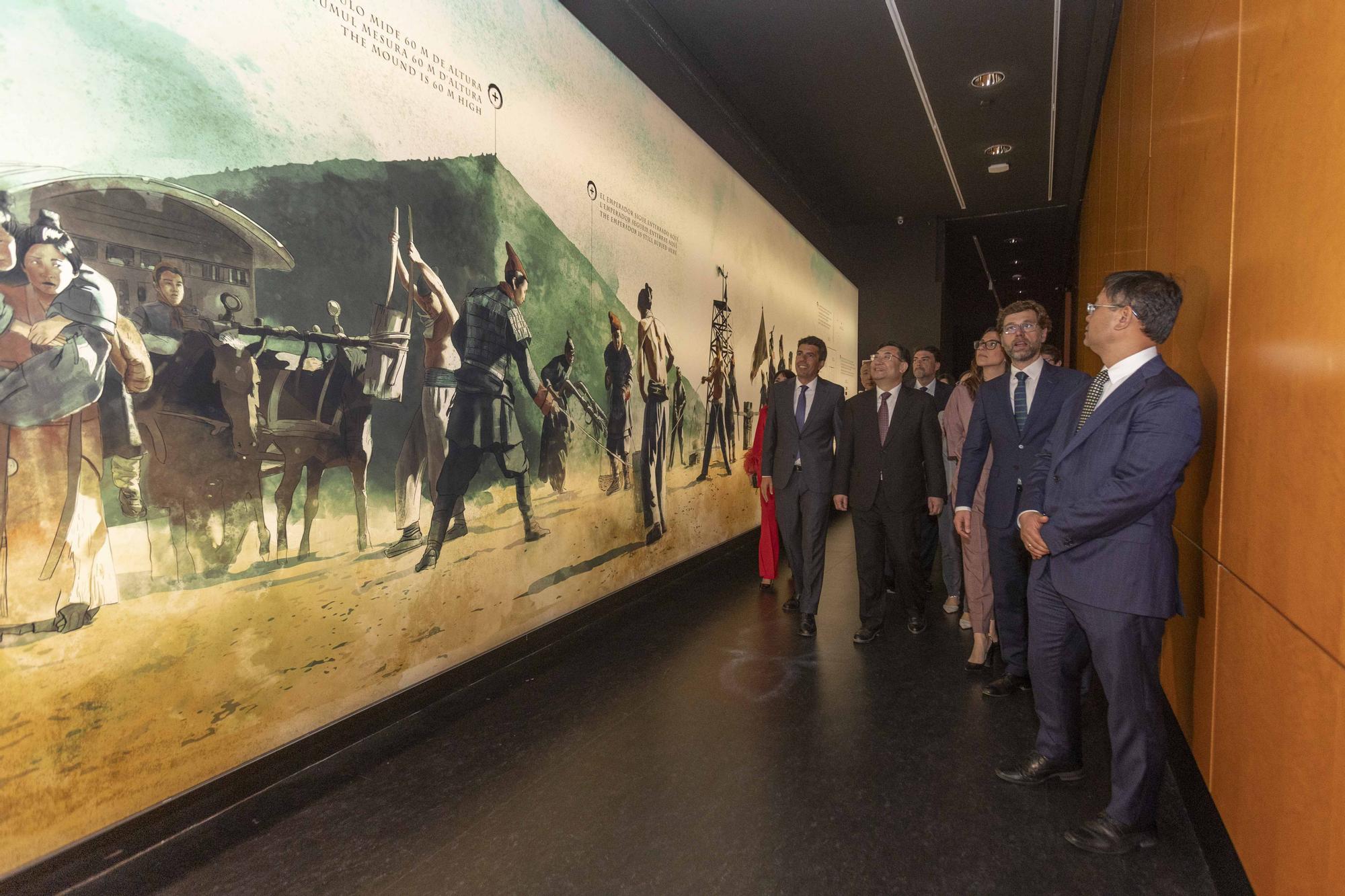 La inauguración de la exposición El legado de las dinastías Qin y Han. Los guerreros de Xian