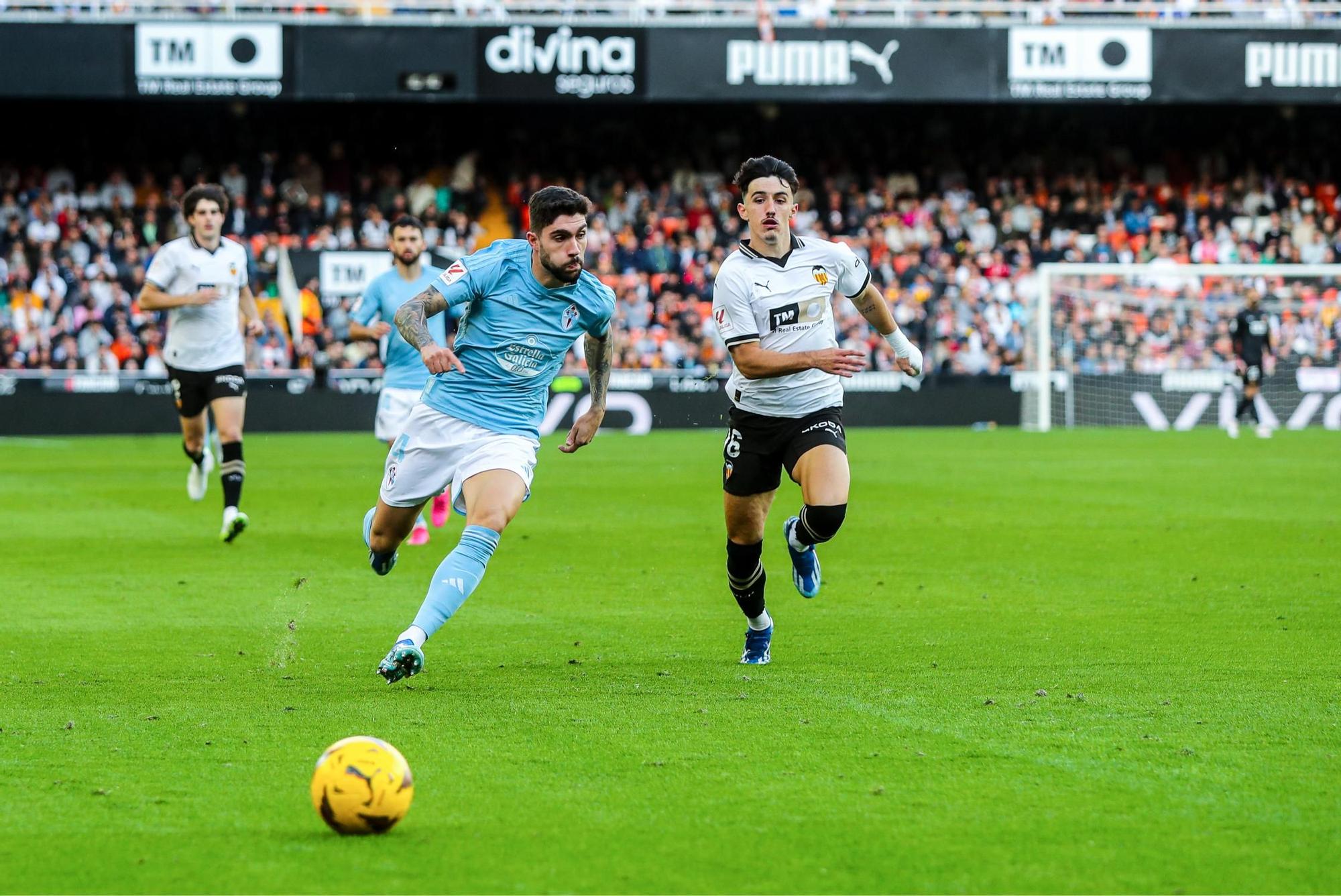 Las mejores imágenes del Valencia-Celta