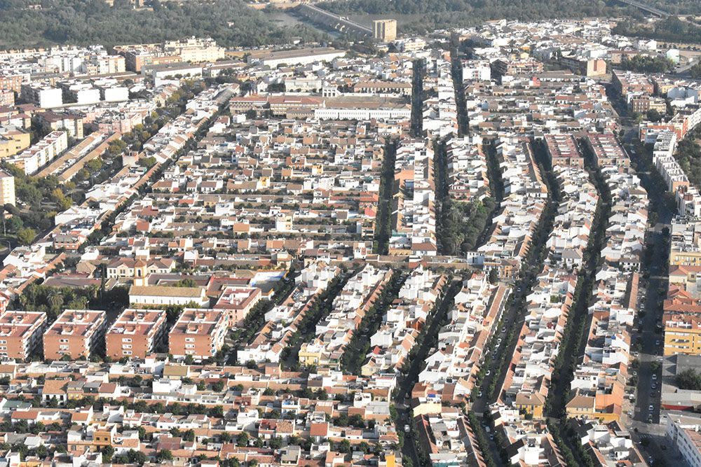 Córdoba a vista de avión