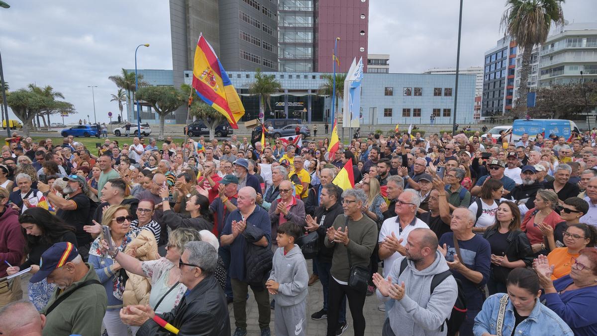 Concentración en apoyo a los agentes de la Policía Nacional ante el fallecimiento de Abdoulie Bah