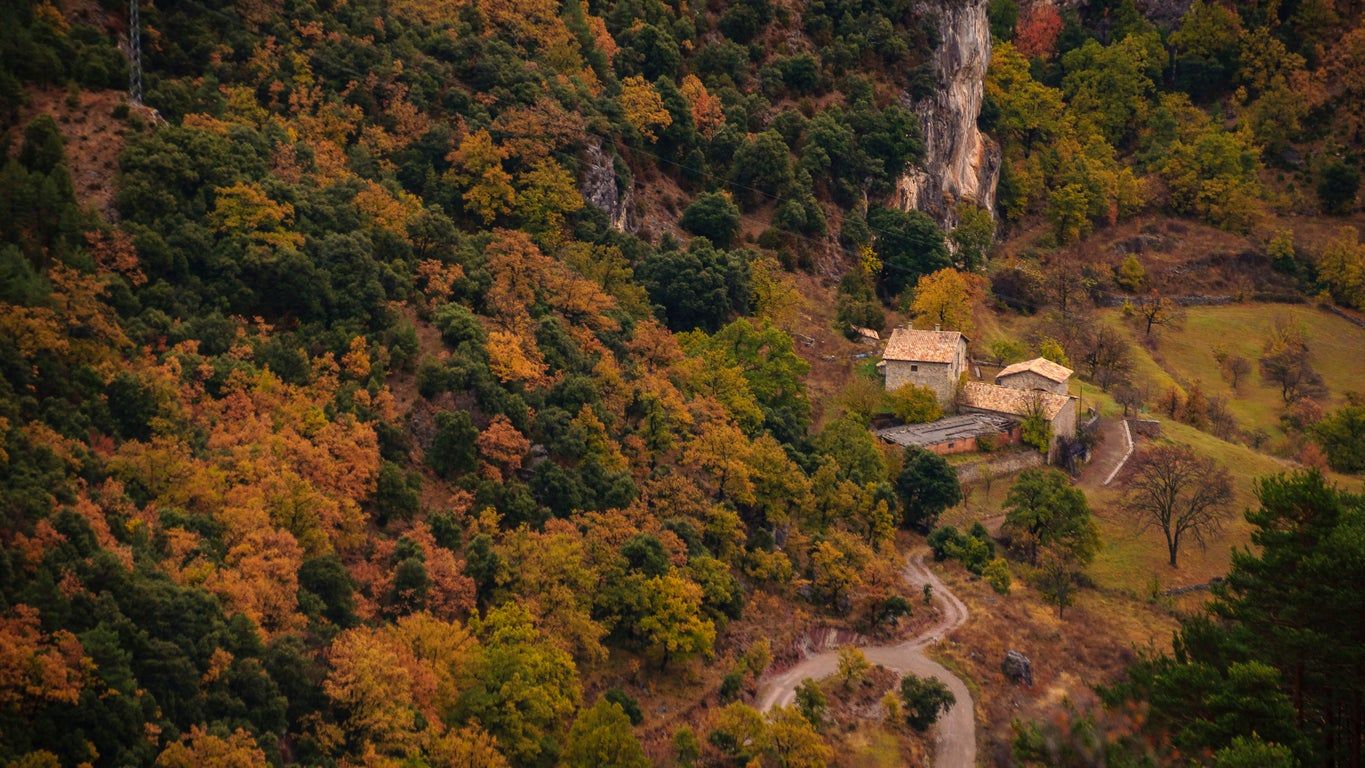 Gisclareny, pueblo más pequeño de Cataluña