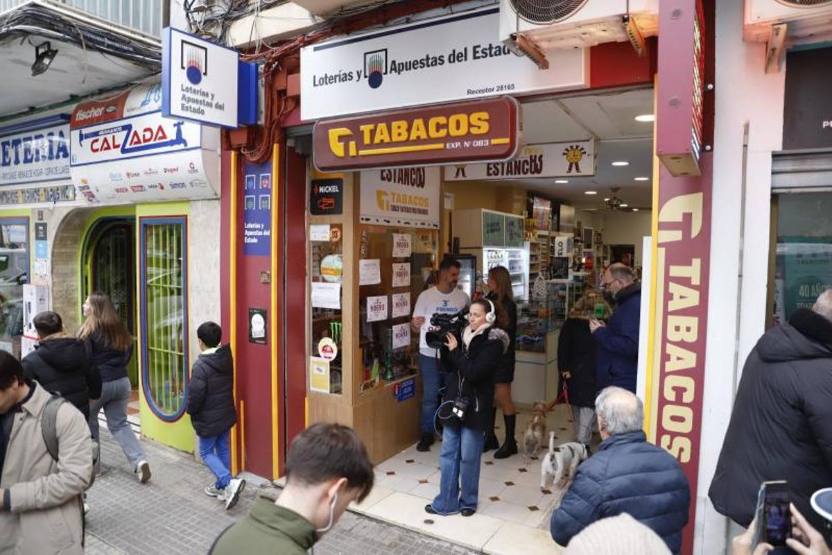 El tercer premio del Sorteo Extraordinario de Navidad, en imágenes