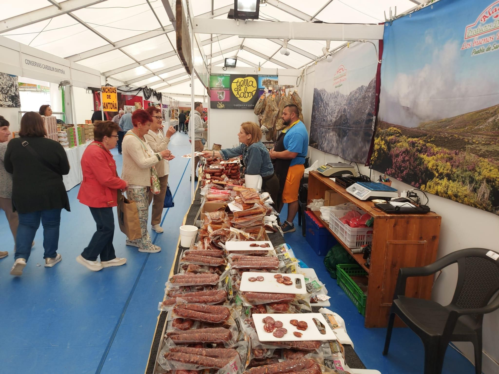 En imágenes: Así fue la primera jornada de la Feria de Muestras de Vegadeo