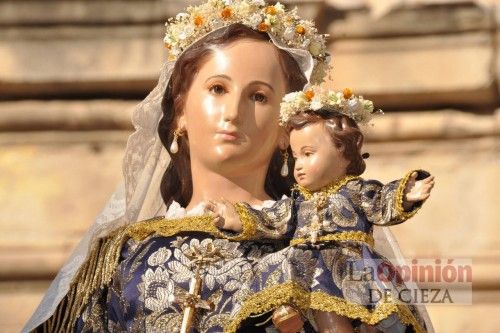 Traslado Virgen del Buen Suceso a la Basílica. Cieza 2014