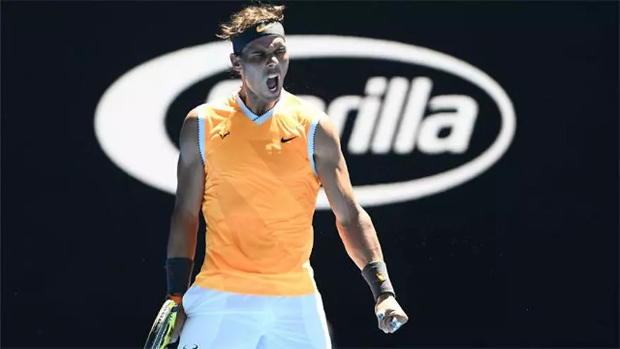 Nadal debuta sin problemas en el Open de Australia