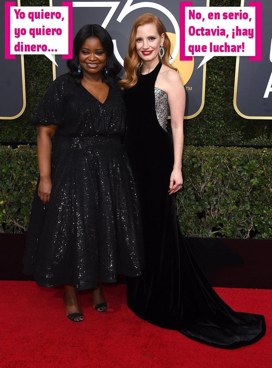 Octavia Spencer y Jessica Chastain