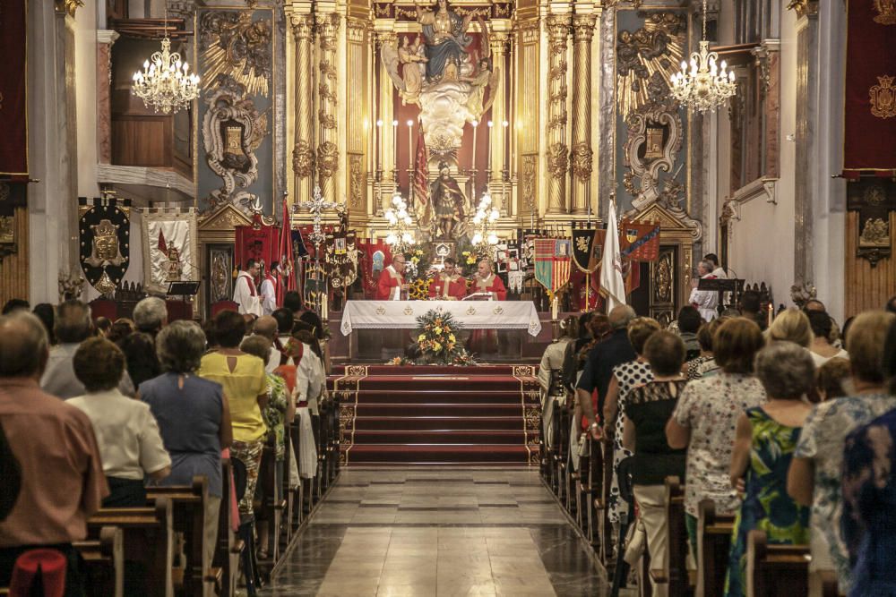 Cocentaina muestra su fervor a San Hipólito.