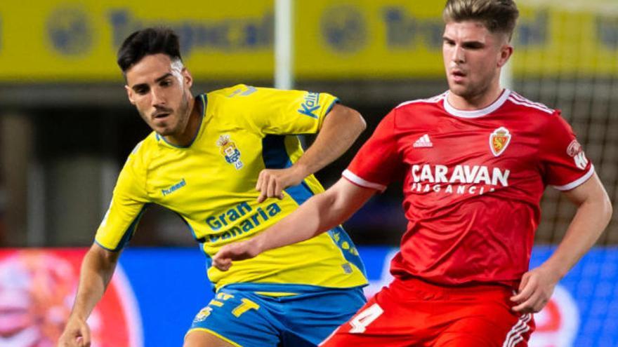 Fabio González durante un partido la pasada temporada