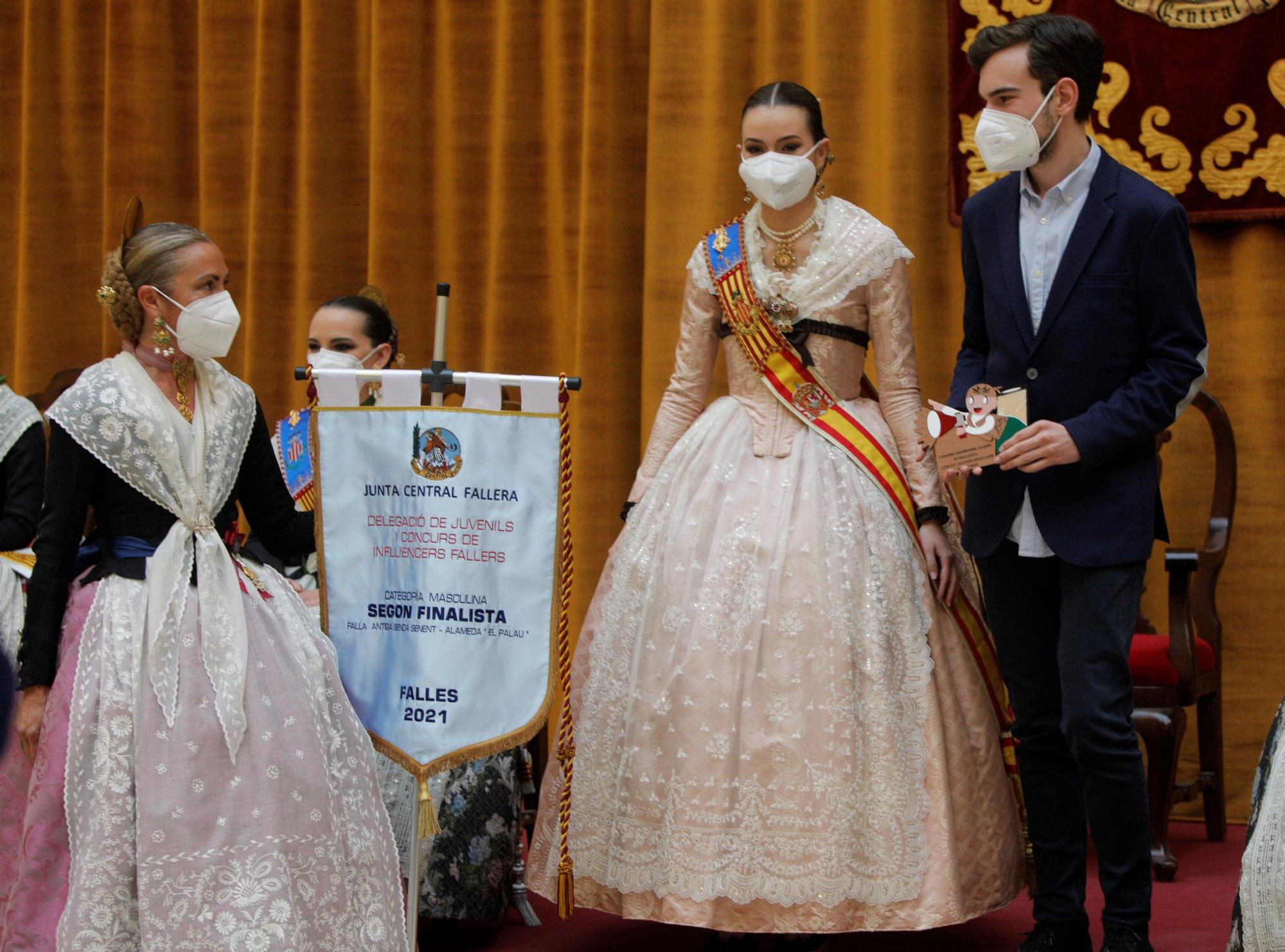 Entrega de premios de la Gala Juvenil de las Fallas 2021