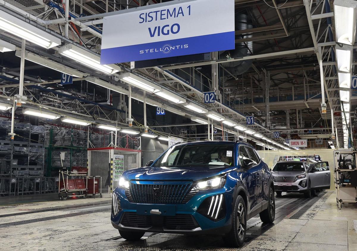 La adjudicación del Peugeot 2008 a la planta de Stellantis Vigo tuvo lugar en 2019 y cinco años después, en 2024, se alcanzó la cifra de un millón de unidades producidas