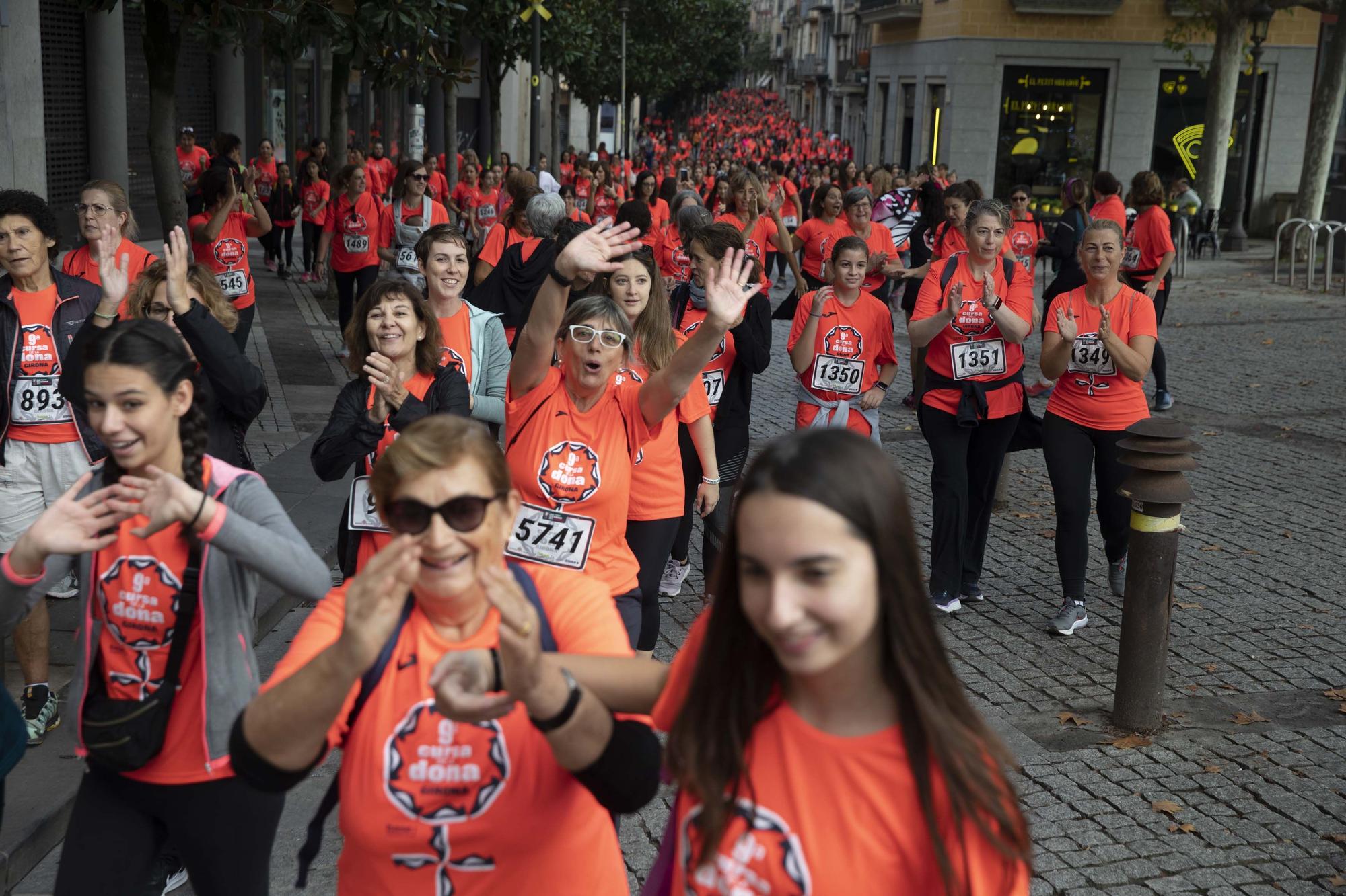 Les millors imatges de la Cursa de la Dona de Girona