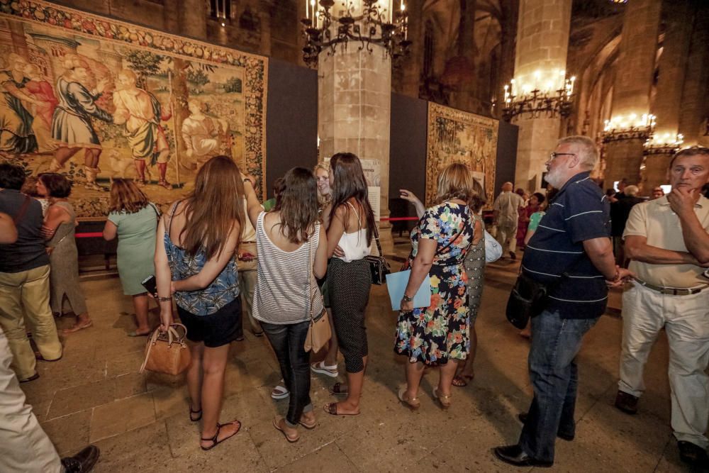 Wandbehänge Kathedrale Palma de Mallorca