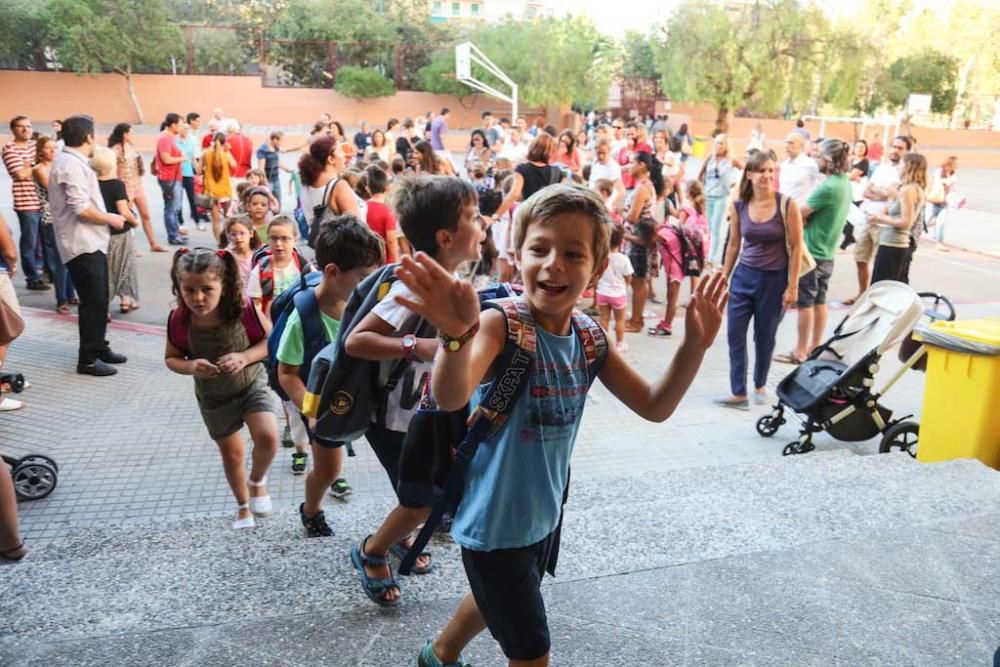 Primer día de colegio