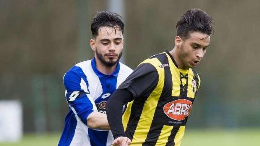 Youssef, durante un partido con el Rápido.  // FDV