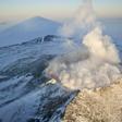 Así el monte Erebus, el volcán que escupe oro