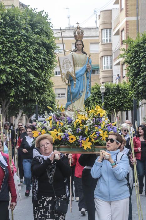 La romería en honor a la Virgen del Rosario cumple sus bodas de plata en Albatera