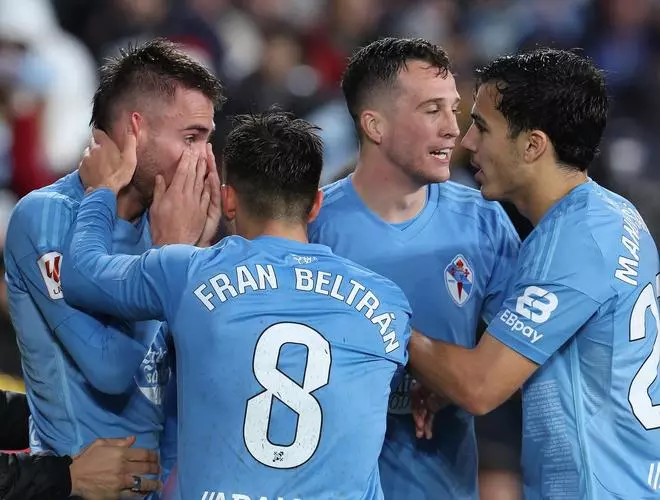 Una victoria bajo la lluvia: las mejores imágenes del Celta-Almería