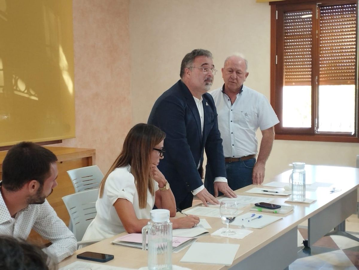 José Miguel Marín, en el Pleno de la Mancomunidad de la Sierra de las Nieves.