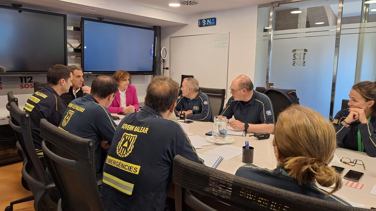 Reunión del Comité técnico de Emergencias de Baleares.