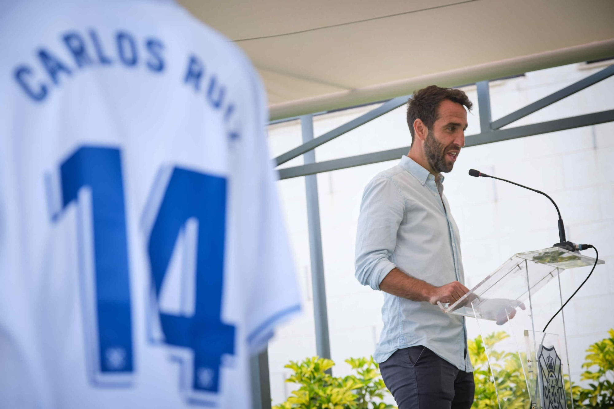 Despedida de Carlos Ruiz como jugador del CD Tenerife