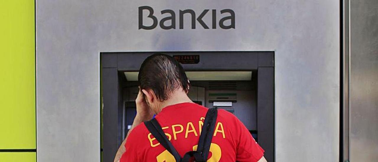 Un cajero de Bankia.