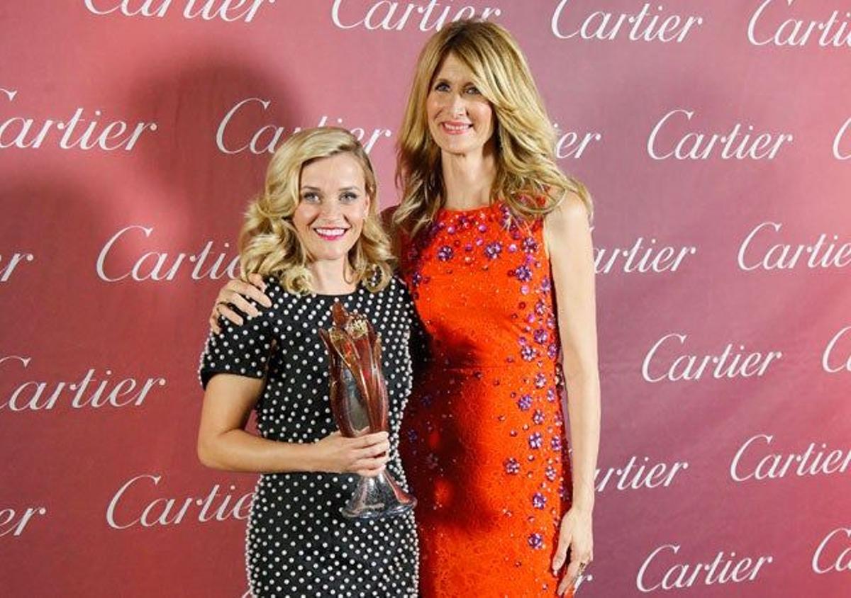 Reese Witherspoon y Laura Dern en la gala Palm Springs