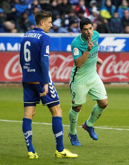 Les imatges de l''Alavés-Barça (0-6)