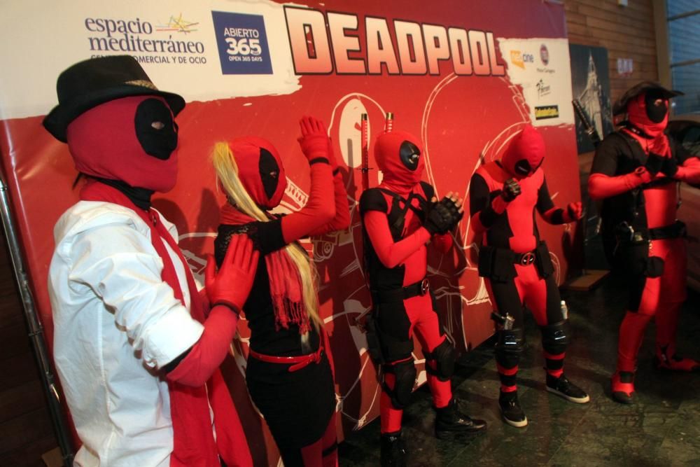 Actividades por el estren de Deadpool en Cartagena