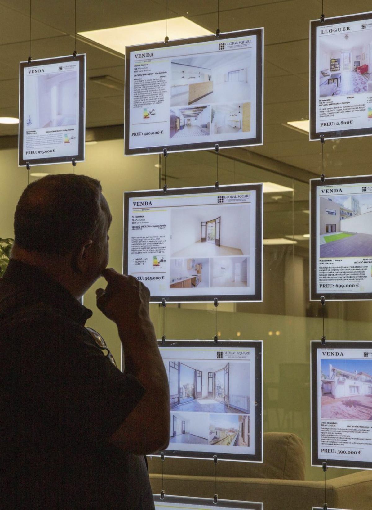 Les compravendes d’habitatges a Espanya van baixar el 7,7% al febrer