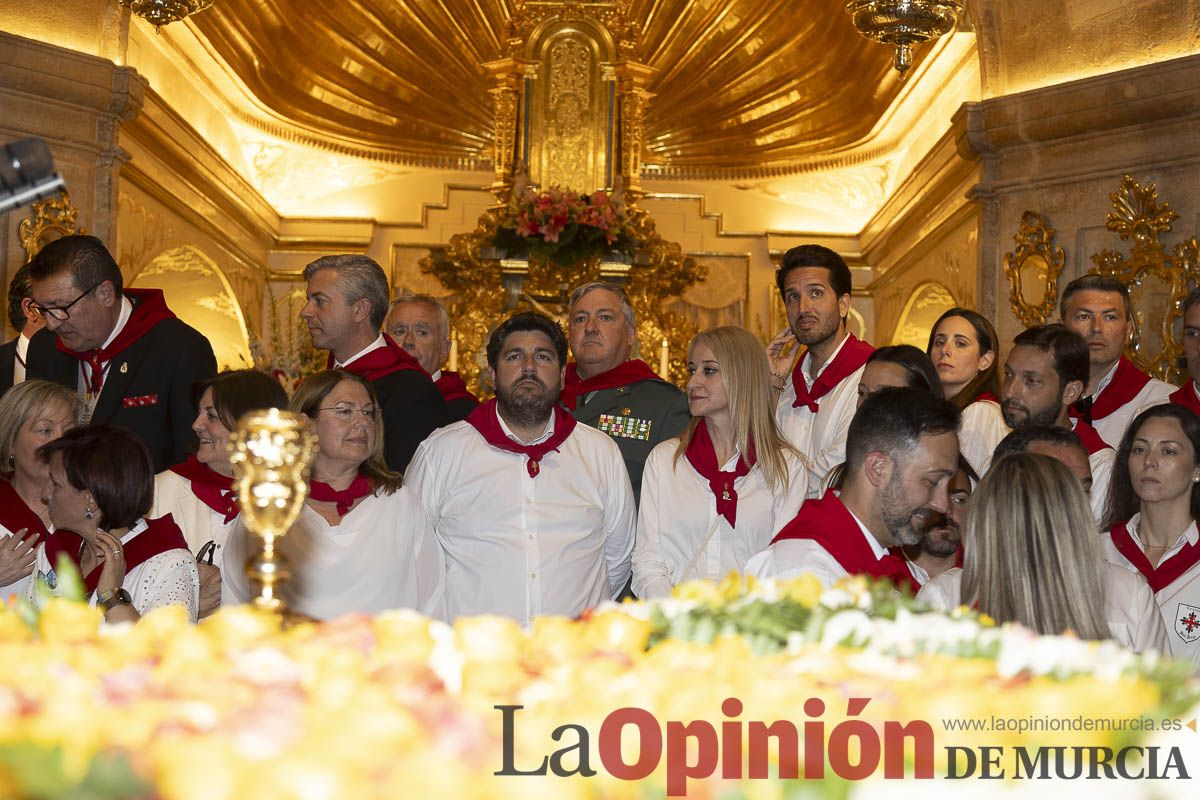 Fiestas de Caravaca: Bandeja de Flores