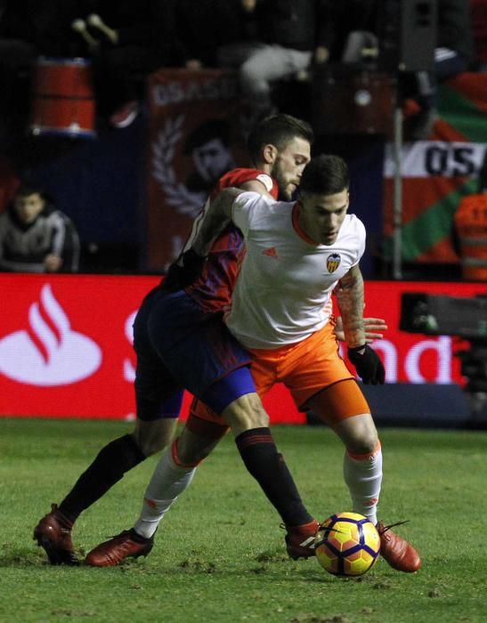 Las imágenes del Osasuna - Valencia