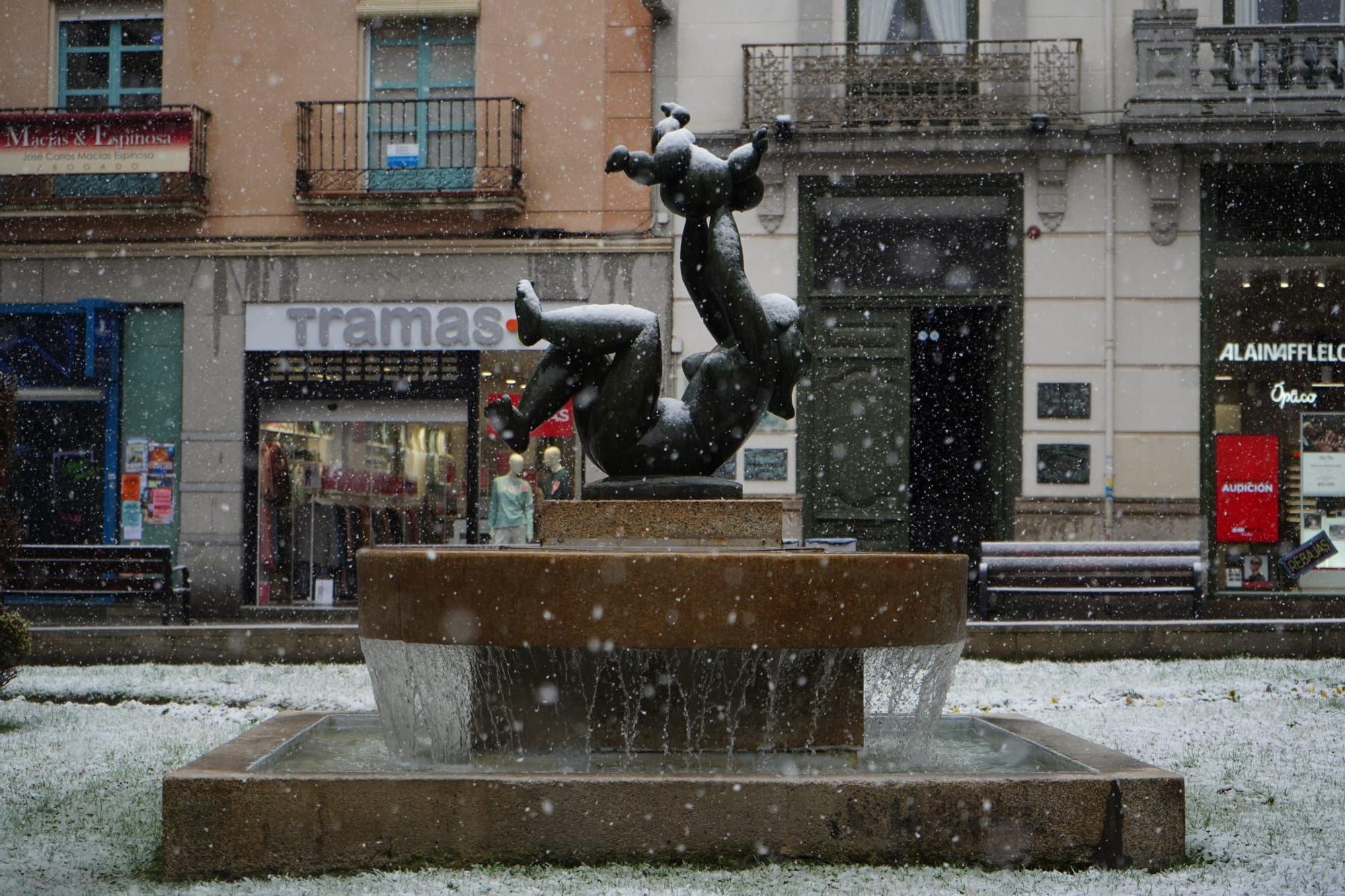 GALERÍA | Las mejores imágenes de la nieve en Zamora capital
