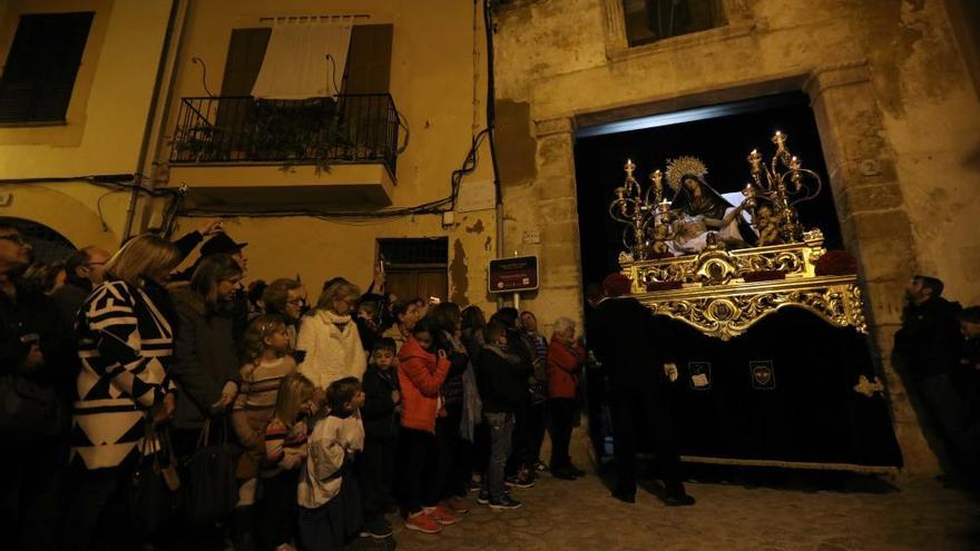 El Cristo de la Agonía se reúne con la Esperanza