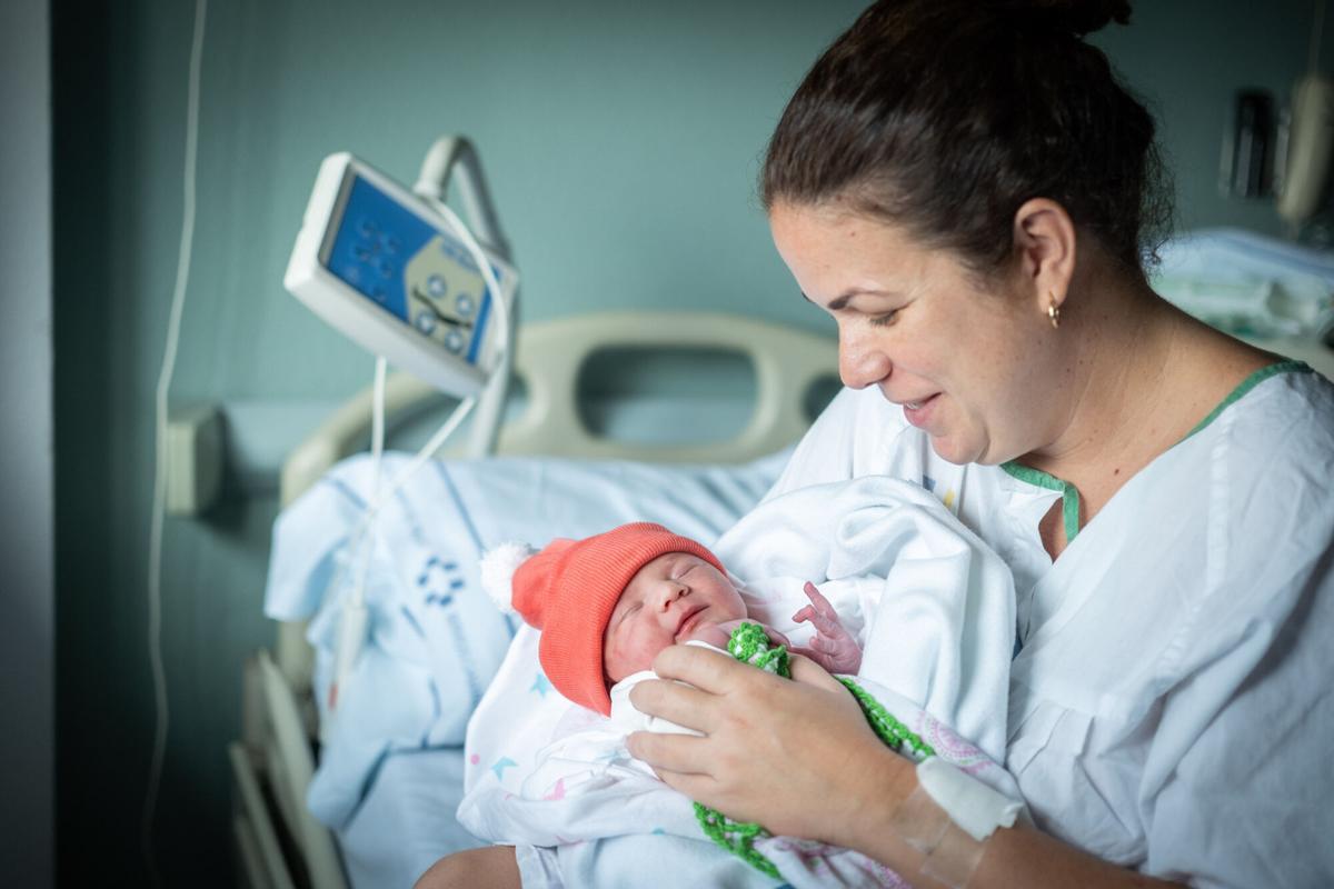 Muriel, primer bebé de 2026 en Tenerife Muriel, primer bebé de 2026 en Tenerife