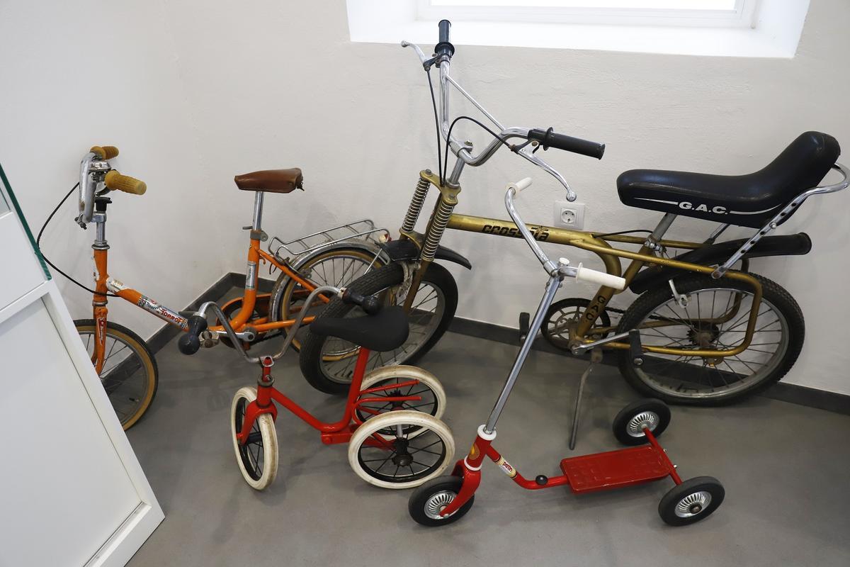 Modelos de bicis de los años 60, 70 y 80.