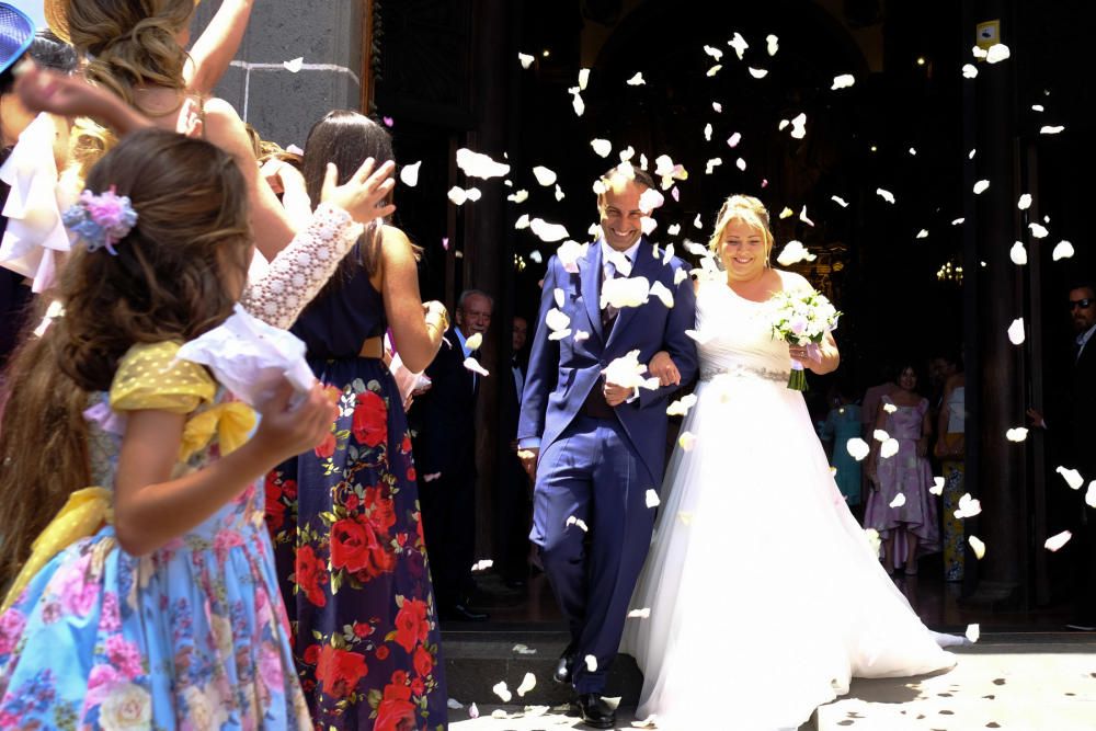 07-07-18. TEROR. Boda de Davinia Domínguez, ...