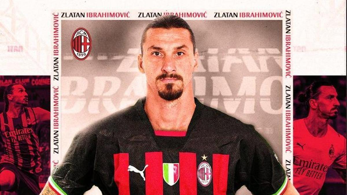 El AC Milan anuncia la extensión de contrato de Ibrahimovic