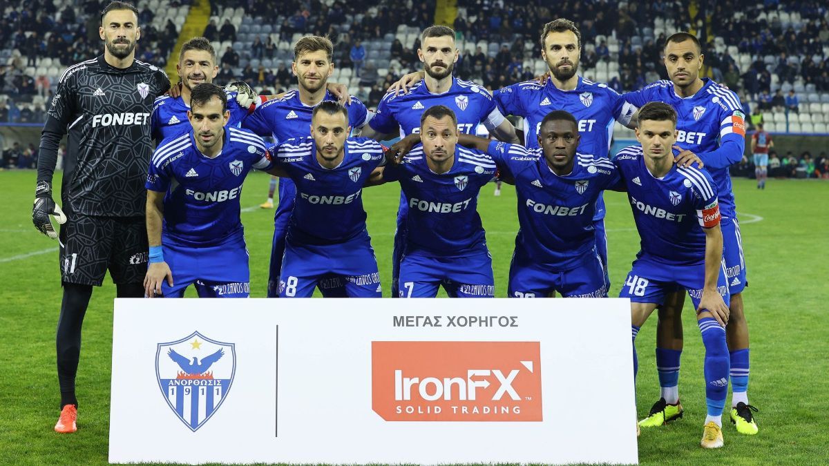 El Anorthosis, en un partido de esta temporada