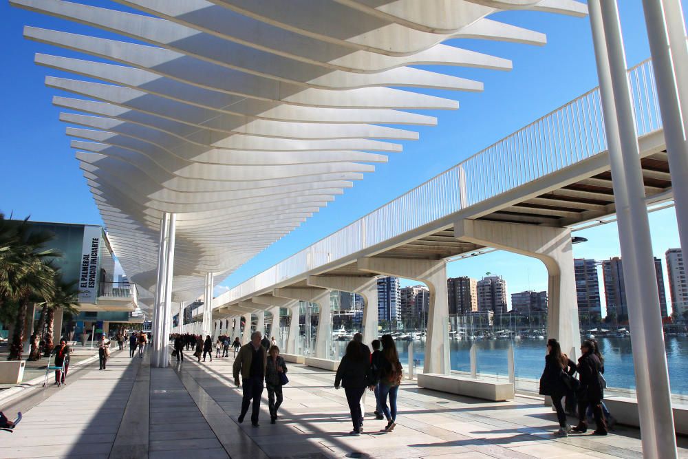 Fin de las fiestas navideñas en el Muelle Uno