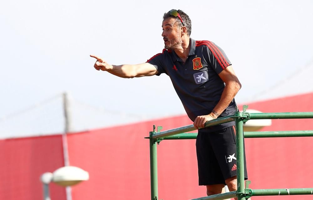 ENTRENAMIENTO SELECCIÓN ESPAÑOLA DE FÚTBOL